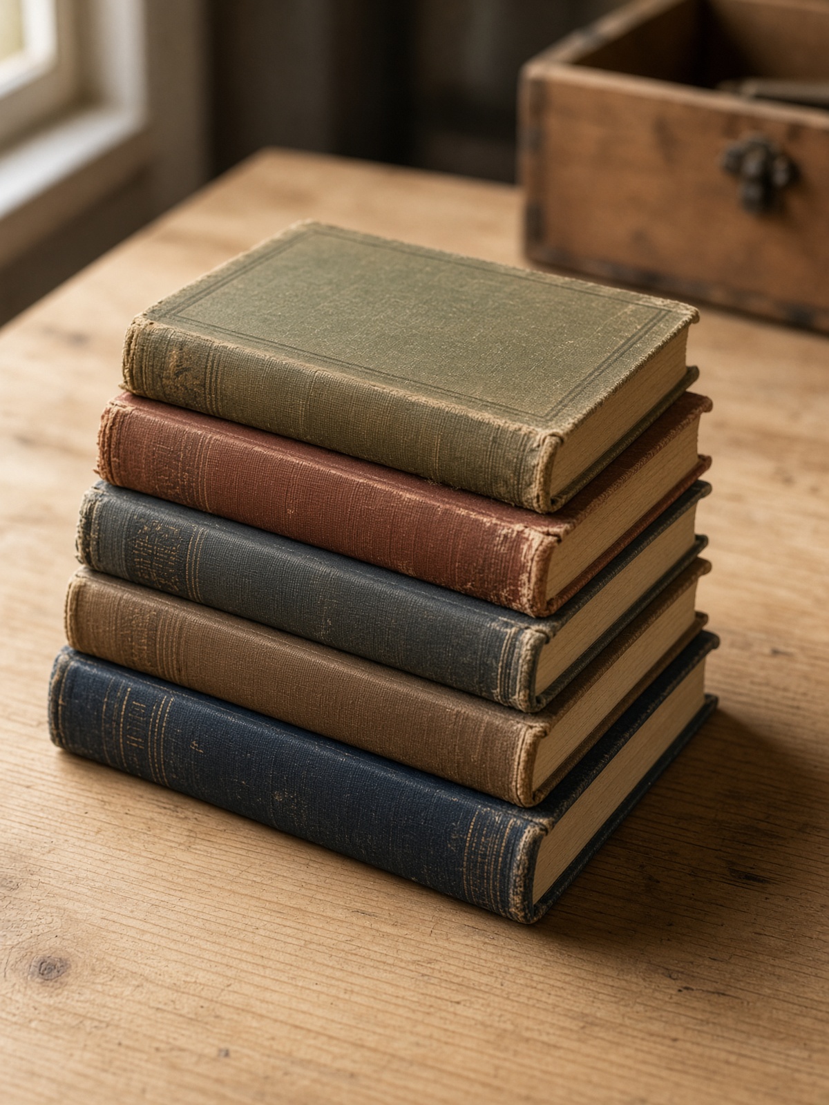 Clothbound novels, set of six